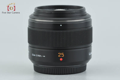 【中古】Panasonic パナソニック LUMIX LEICA DG SUMMILUX 25mm f/1.4 ASPH. H-X025