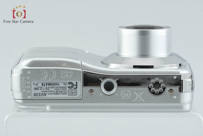 【中古】FUJIFILM 富士フイルム FinePix AV230 シルバー コンパクトデジタルカメラ