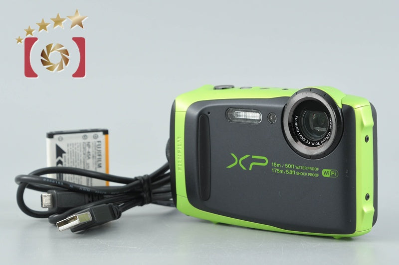 [Used] Fujifilm FinePix XP90 Lime Compact Digital Camera