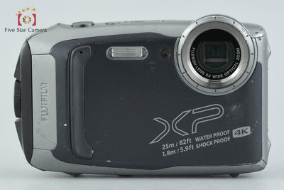 【中古】FUJIFILM 富士フイルム FINEPIX XP140 ダークシルバー コンパクトデジタルカメラ