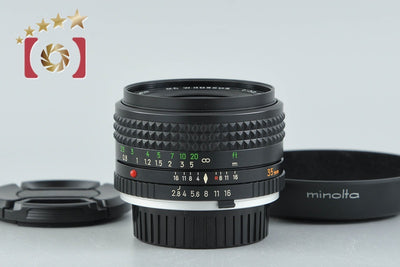 【中古】MINOLTA ミノルタ MD W.ROKKOR 35mm f/2.8
