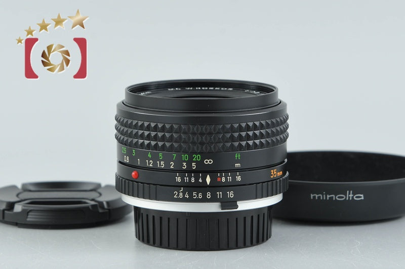 【中古】MINOLTA ミノルタ MD W.ROKKOR 35mm f/2.8