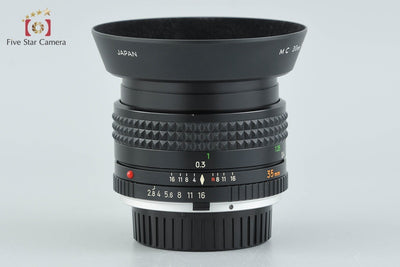 【中古】MINOLTA ミノルタ MD W.ROKKOR 35mm f/2.8