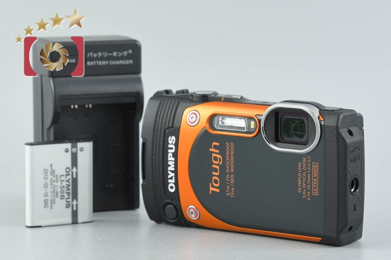[Used] OLYMPUS Olympus STYLUS TG-860 Tough Orange Waterproof Digital Camera