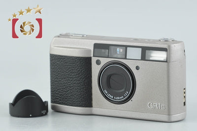 【中古】RICOH リコー GR1s シルバー コンパクトフィルムカメラ