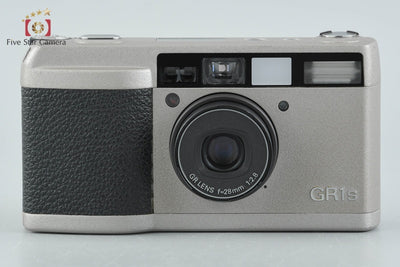 【中古】RICOH リコー GR1s シルバー コンパクトフィルムカメラ