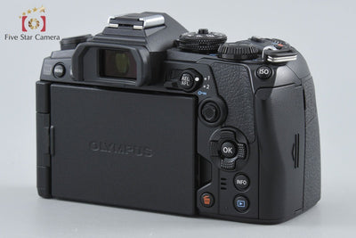 【中古】OLYMPUS オリンパス OM-D E-M1 Mark III ブラック ミラーレス一眼カメラ シャッター回数僅少 元箱付き