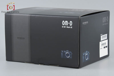 【中古】OLYMPUS オリンパス OM-D E-M1 Mark III ブラック ミラーレス一眼カメラ シャッター回数僅少 元箱付き