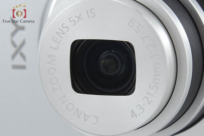 【中古】Canon キヤノン IXY 430F シルバー コンパクトデジタルカメラ