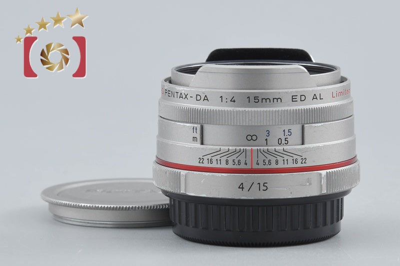[Used] PENTAX HD DA 15mm f/4 ED AL Limited Silver