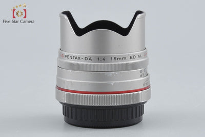 【中古】PENTAX ペンタックス HD DA 15mm f/4 ED AL Limited シルバー