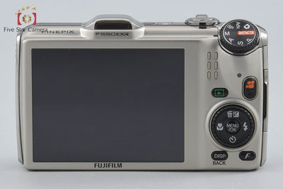 【中古】FUJIFILM 富士フイルム FINEPIX F550EXR シャンパンゴールド コンパクトデジタルカメラ 元箱付き
