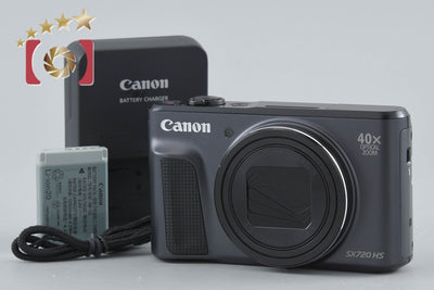 【中古】Canon キヤノン PowerShot SX720 HS ブラック コンパクトデジタルカメラ