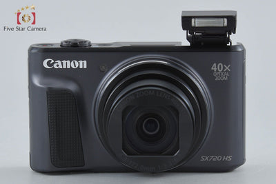 【中古】Canon キヤノン PowerShot SX720 HS ブラック コンパクトデジタルカメラ