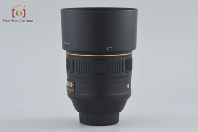 【中古】Nikon ニコン AF-S NIKKOR 85mm f/1.4 G