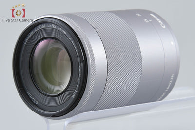 【中古】Canon キヤノン EF-M 55-200mm f/4.5-6.3 IS STM シルバー