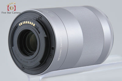 【中古】Canon キヤノン EF-M 55-200mm f/4.5-6.3 IS STM シルバー