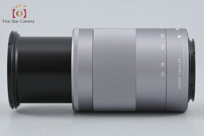 【中古】Canon キヤノン EF-M 55-200mm f/4.5-6.3 IS STM シルバー