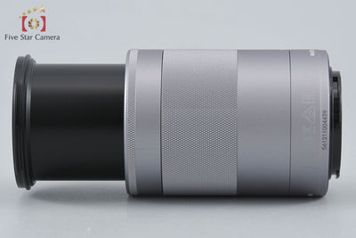【中古】Canon キヤノン EF-M 55-200mm f/4.5-6.3 IS STM シルバー