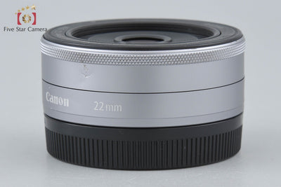 【中古】Canon キヤノン EF-M 22mm f/2 STM シルバー