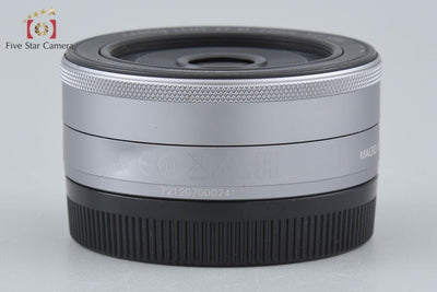 【中古】Canon キヤノン EF-M 22mm f/2 STM シルバー