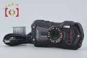 【中古】RICOH リコー PENTAX ペンタックス WG-30 ブラック 防水アクションカメラ シャッター回数僅少