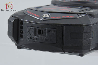 【中古】RICOH リコー PENTAX ペンタックス WG-30 ブラック 防水アクションカメラ シャッター回数僅少