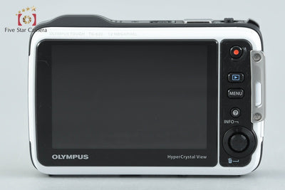 【中古】OLYMPUS オリンパス TOUGH TG-620 ホワイト コンパクトデジタルカメラ シャッター回数僅少