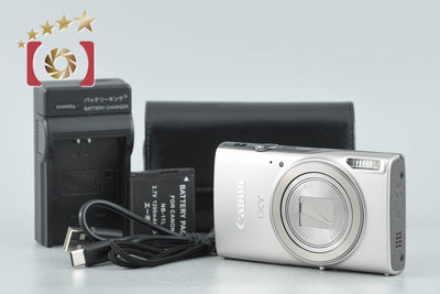 【中古】Canon キヤノン IXY 650 シルバー コンパクトデジタルカメラ