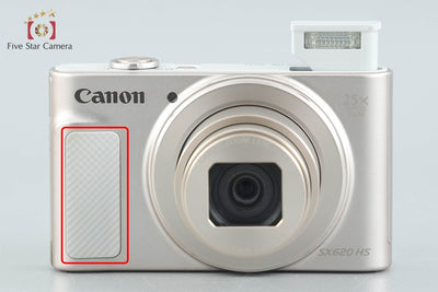 【中古】Canon キヤノン PowerShot SX620 HS ホワイト コンパクトデジタルカメラ
