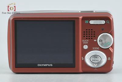 【中古】OLYMPUS オリンパス μ-40 DIGITAL レッドムーン コンパクトデジタルカメラ