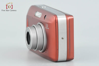 【中古】OLYMPUS オリンパス μ-40 DIGITAL レッドムーン コンパクトデジタルカメラ