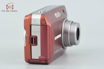 【中古】OLYMPUS オリンパス μ-40 DIGITAL レッドムーン コンパクトデジタルカメラ