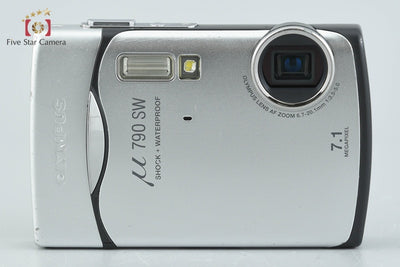 【中古】OLYMPUS オリンパス μ790SW プレミアムシルバー コンパクトデジタルカメラ
