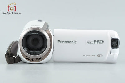 【中古】Panasonic パナソニック HC-W580M ホワイト ビデオカメラ