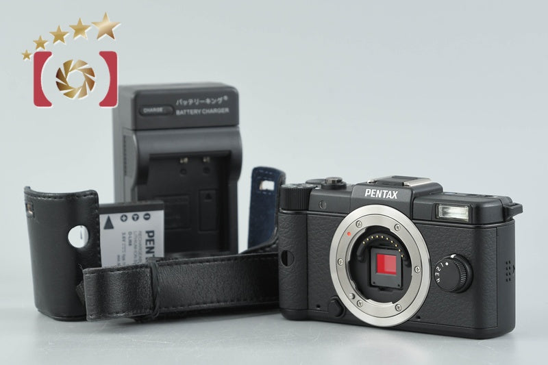 【中古】PENTAX ペンタックス Q ブラック ミラーレス一眼カメラ シャッター回数僅少