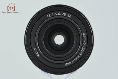 【中古】SONY ソニー FE 28-60mm f/4-5.6 SEL2860
