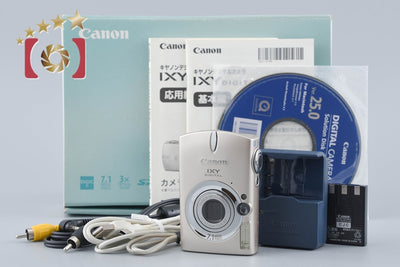 【中古】Canon キヤノン IXY Digital 700 サテンベージュ コンパクトデジタルカメラ 元箱付き