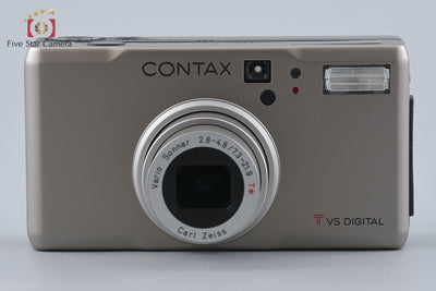 【中古】CONTAX コンタックス Tvs DIGITAL チタン コンパクトデジタルカメラ