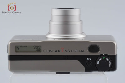 【中古】CONTAX コンタックス Tvs DIGITAL チタン コンパクトデジタルカメラ