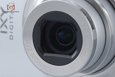 【中古】Canon キヤノン IXY Digital 510 IS シルバー コンパクトデジタルカメラ 元箱付き