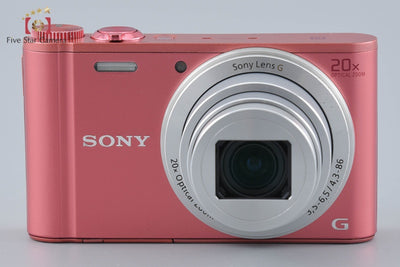 【中古】SONY ソニー Cyber-shot DSC-WX350 ピンク コンパクトデジタルカメラ 多言語対応