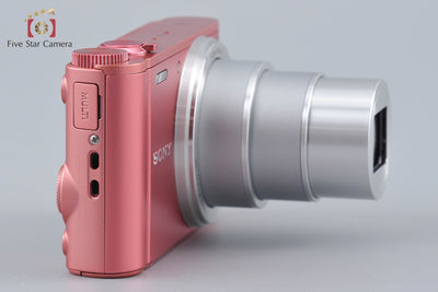 【中古】SONY ソニー Cyber-shot DSC-WX350 ピンク コンパクトデジタルカメラ 多言語対応