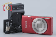 【中古】Canon キヤノン IXY 200 レッド コンパクトデジタルカメラ