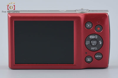 【中古】Canon キヤノン IXY 200 レッド コンパクトデジタルカメラ