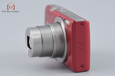 【中古】Canon キヤノン IXY 200 レッド コンパクトデジタルカメラ