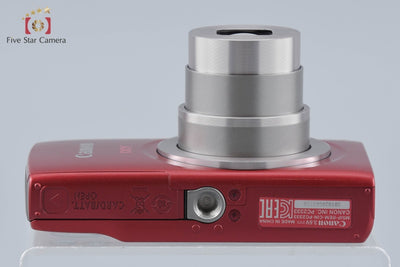 【中古】Canon キヤノン IXY 200 レッド コンパクトデジタルカメラ