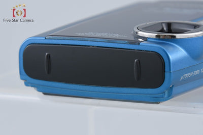 【中古】OLYMPUS オリンパス μ TOUGH-3000 ブルー コンパクトデジタルカメラ