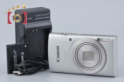 【中古】Canon キヤノン IXY 200 シルバー コンパクトデジタルカメラ