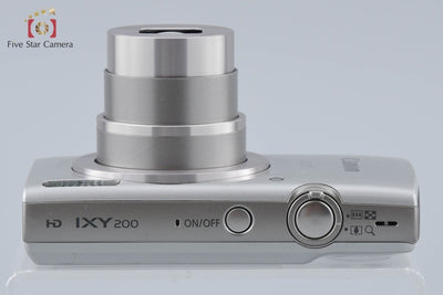 【中古】Canon キヤノン IXY 200 シルバー コンパクトデジタルカメラ